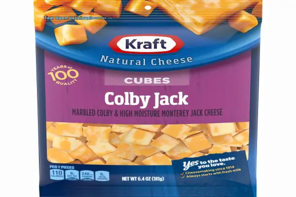 Kraft Colby &  Monterey Jack Natural Cheese Cubes 6.4oz Bag ...