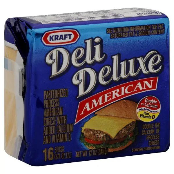 Kraft Deli Deluxe Cheese American Singles
