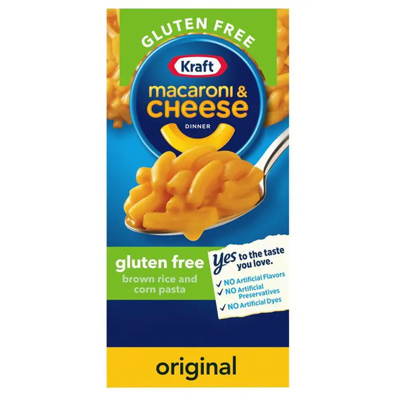 Kraft Gluten Free Original Flavor Macaroni &  Cheese Dinner ...
