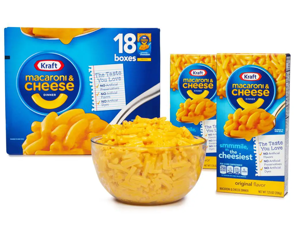Kraft Macaroni and Cheese 18 x 7.25 oz.