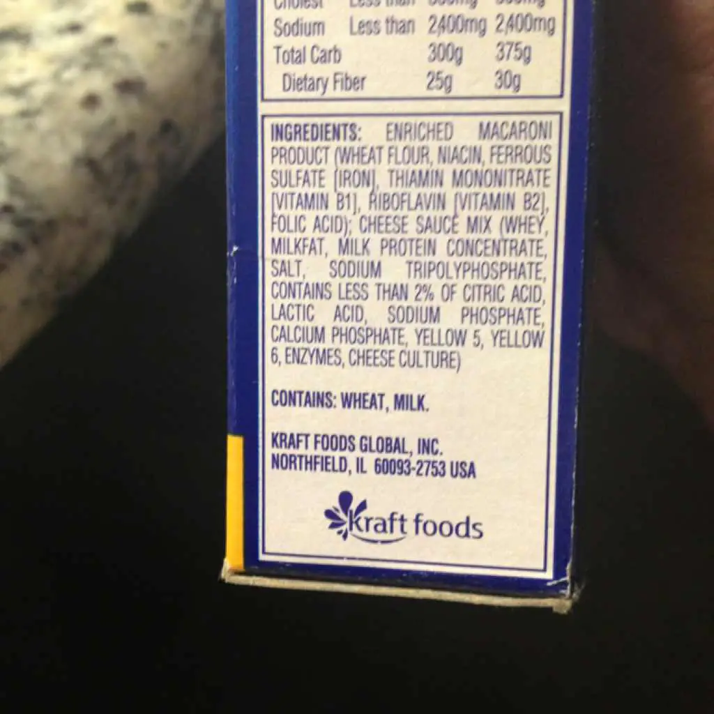 Kraft Macaroni &  Cheese Dinner: Calories, Nutrition ...