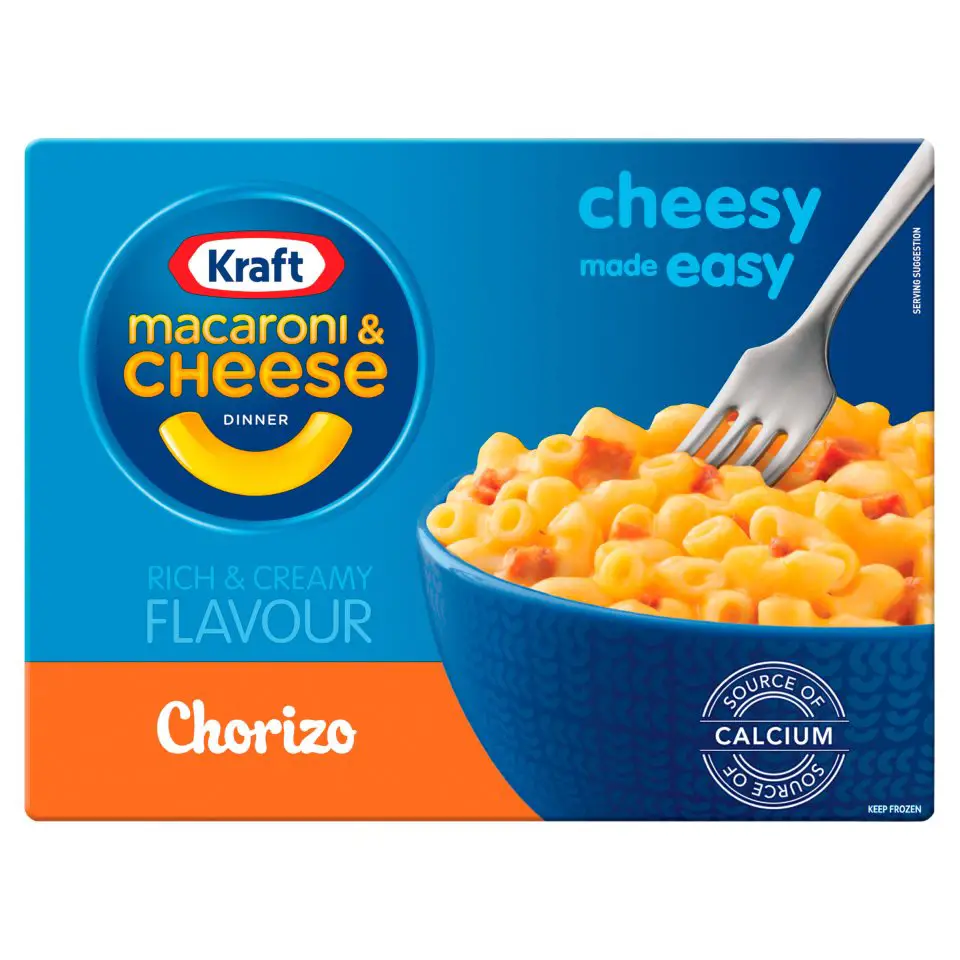 Kraft Macaroni &  Cheese Dinner Chorizo 380g