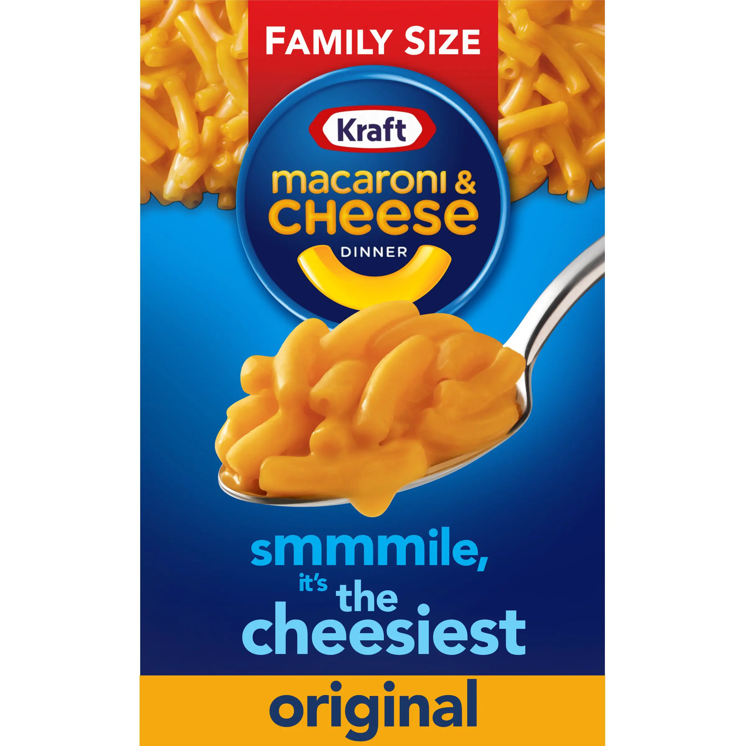 Kraft Original Macaroni &  Cheese Dinner Family Size, 14.5 ...