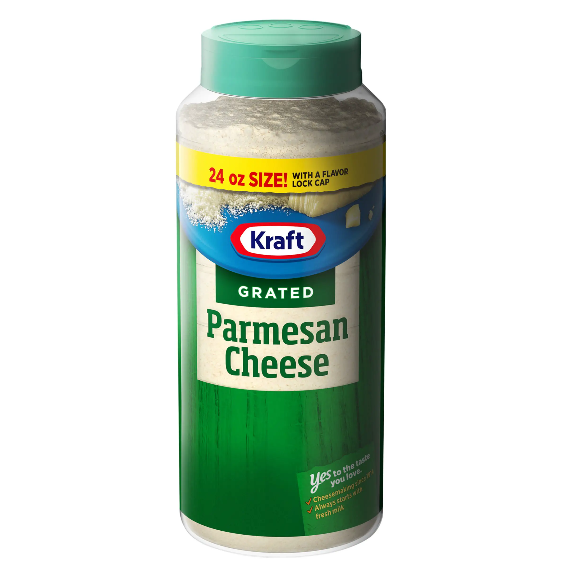 Kraft Parmesan Grated Cheese, 24 oz Shaker