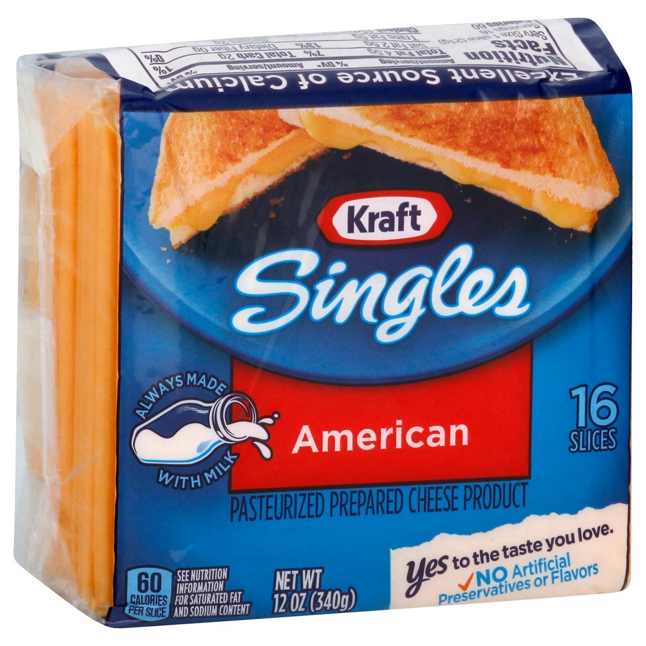 Kraft Singles American Cheese, Slices