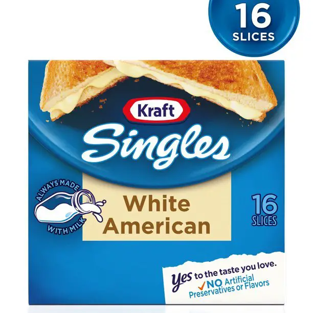 Kraft Singles Cheese Slices, White American Cheese, 16 ct ...