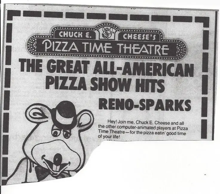 Late 1979 Chuck E. Cheese