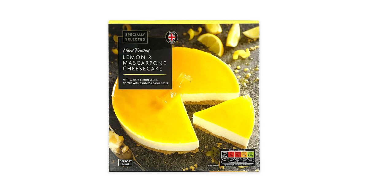 Lemon &  Mascarpone Cheesecake