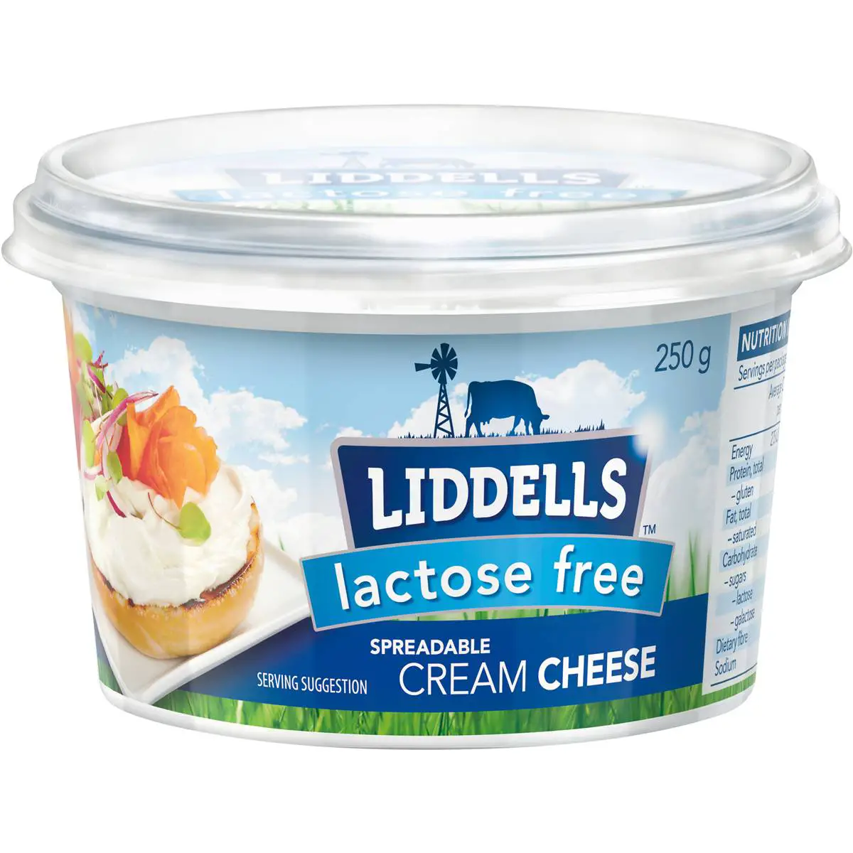 Liddells Lactose Free Cream Cheese
