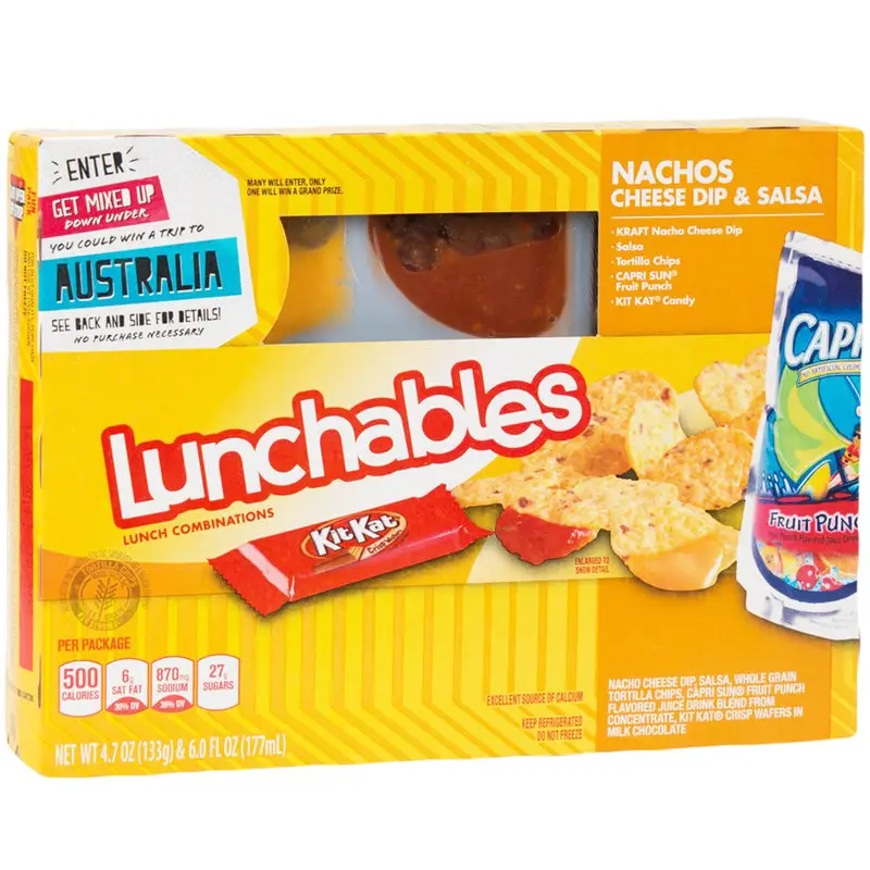 Lunchables Nacho Cheese &  Salsa 10.7oz