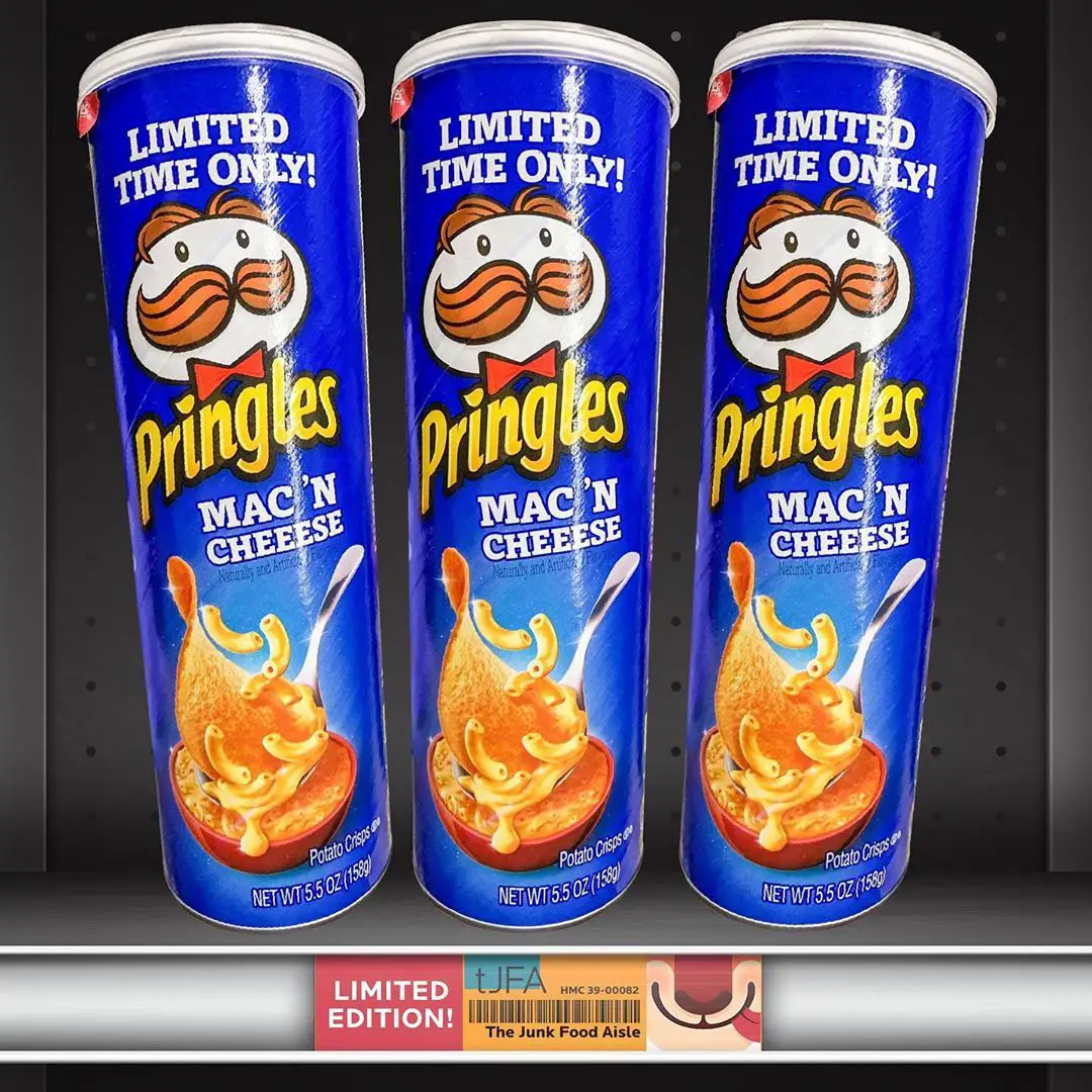 Mac âN Cheese Pringles
