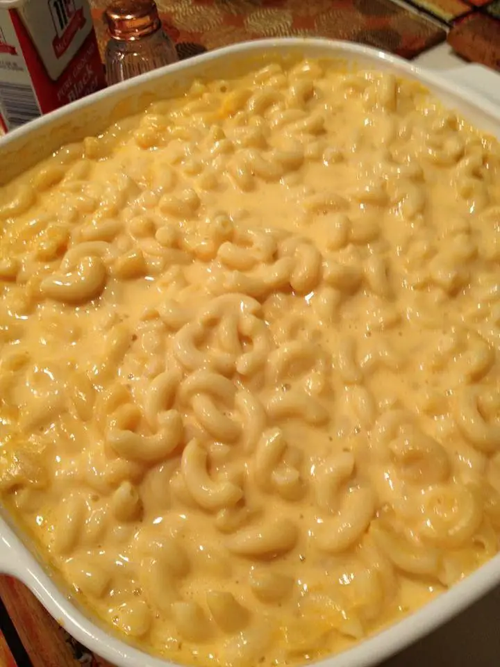 Mac and Cheese 1 Box Elbow Macaroni 1 stick salted butter ...