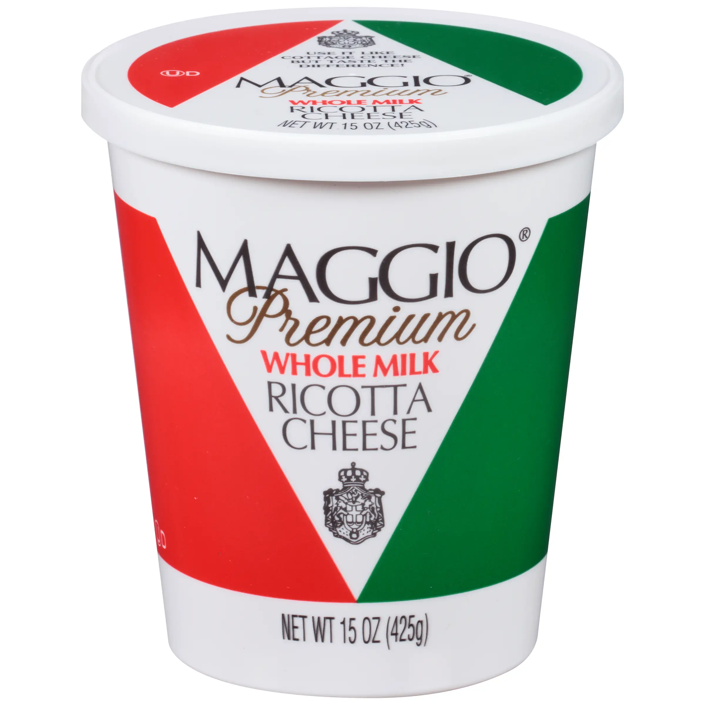 Maggio Premium Whole Milk Ricotta Cheese, 15 Oz.