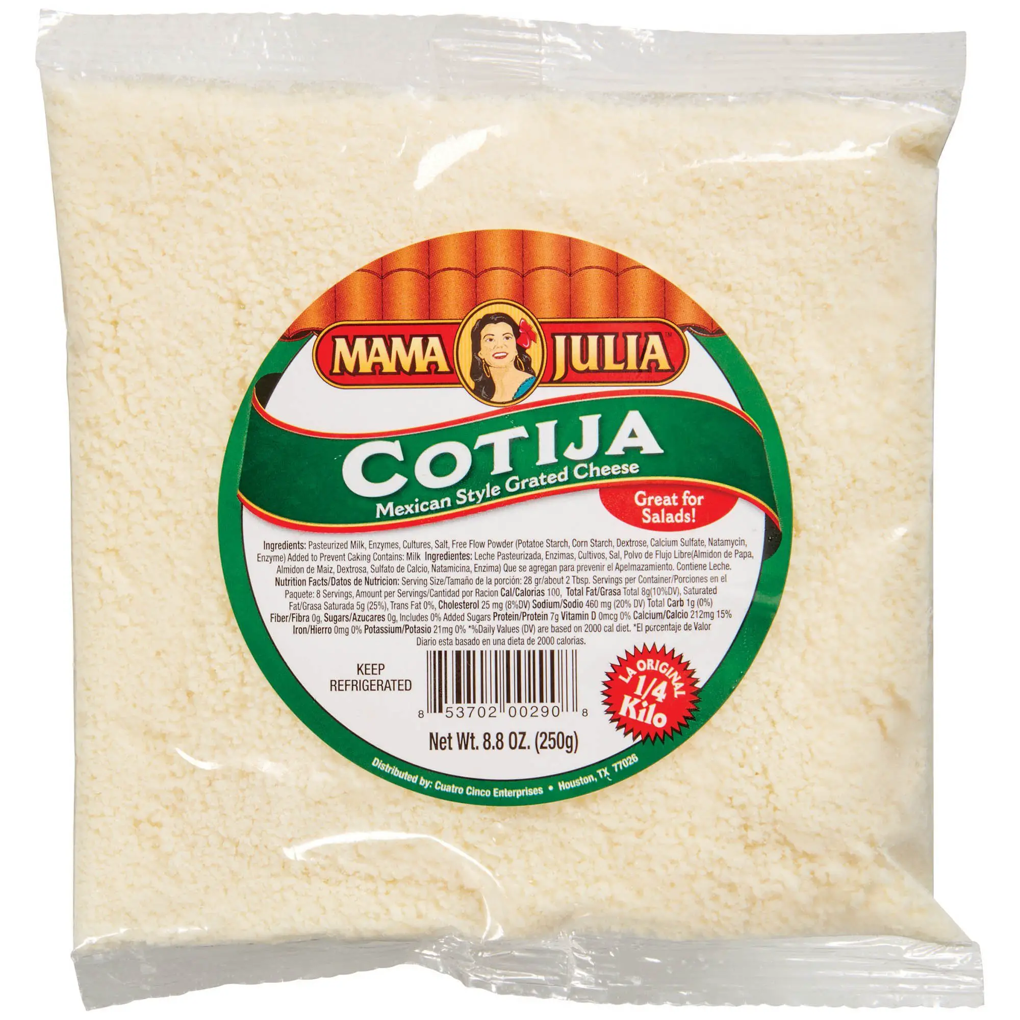 Mama Julia Cotija Mexican Grated Cheese