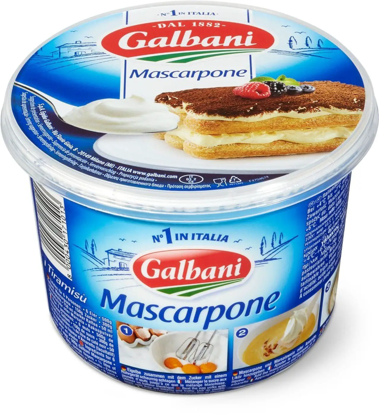 Mascarpone Cream Cheese 250g