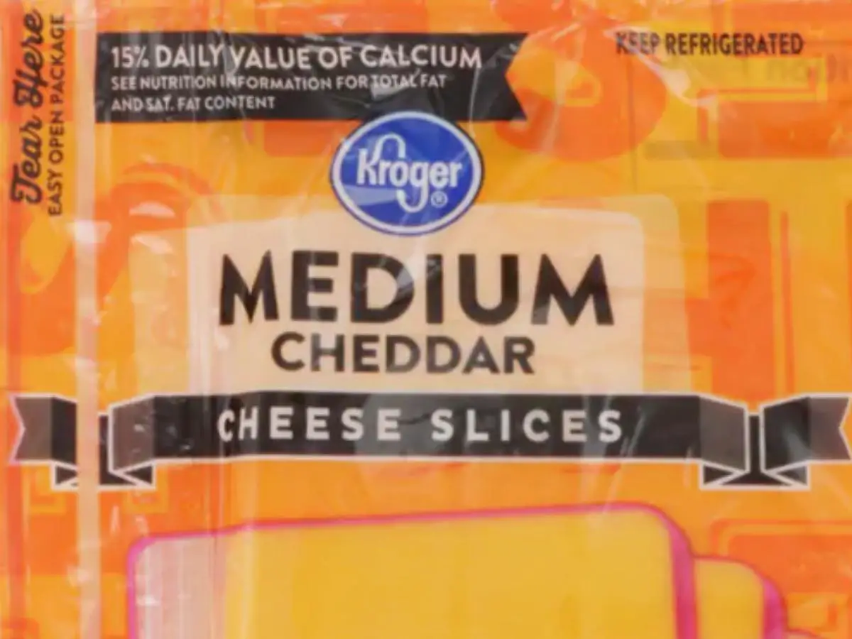 Medium Cheddar Cheese Slices Nutrition Facts