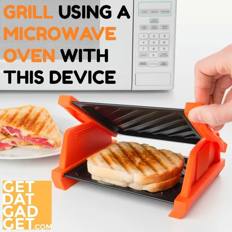 Microwave Sandwich Maker: Make Grilled Cheese Sandwich