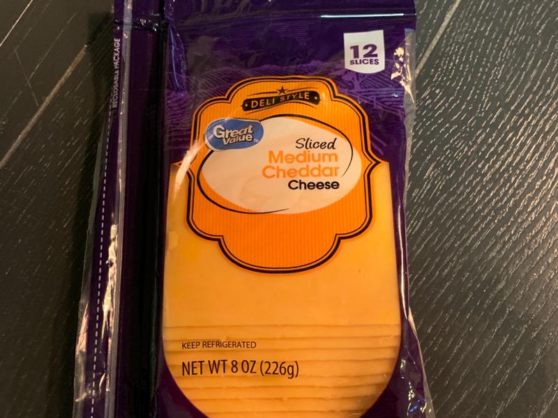 Mild Cheddar Cheese Slices Nutrition Facts