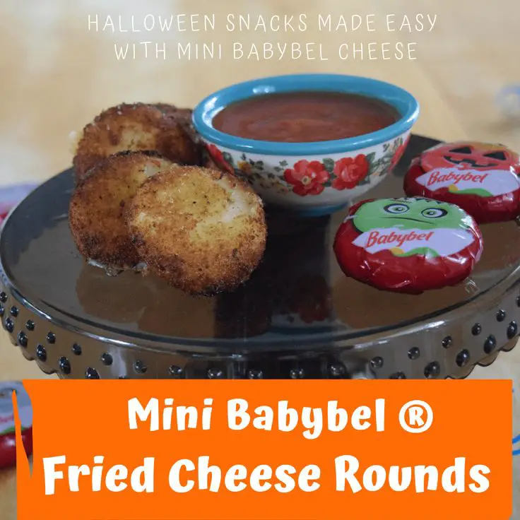 Mini BabyBel Fried Cheese Rounds Recipe