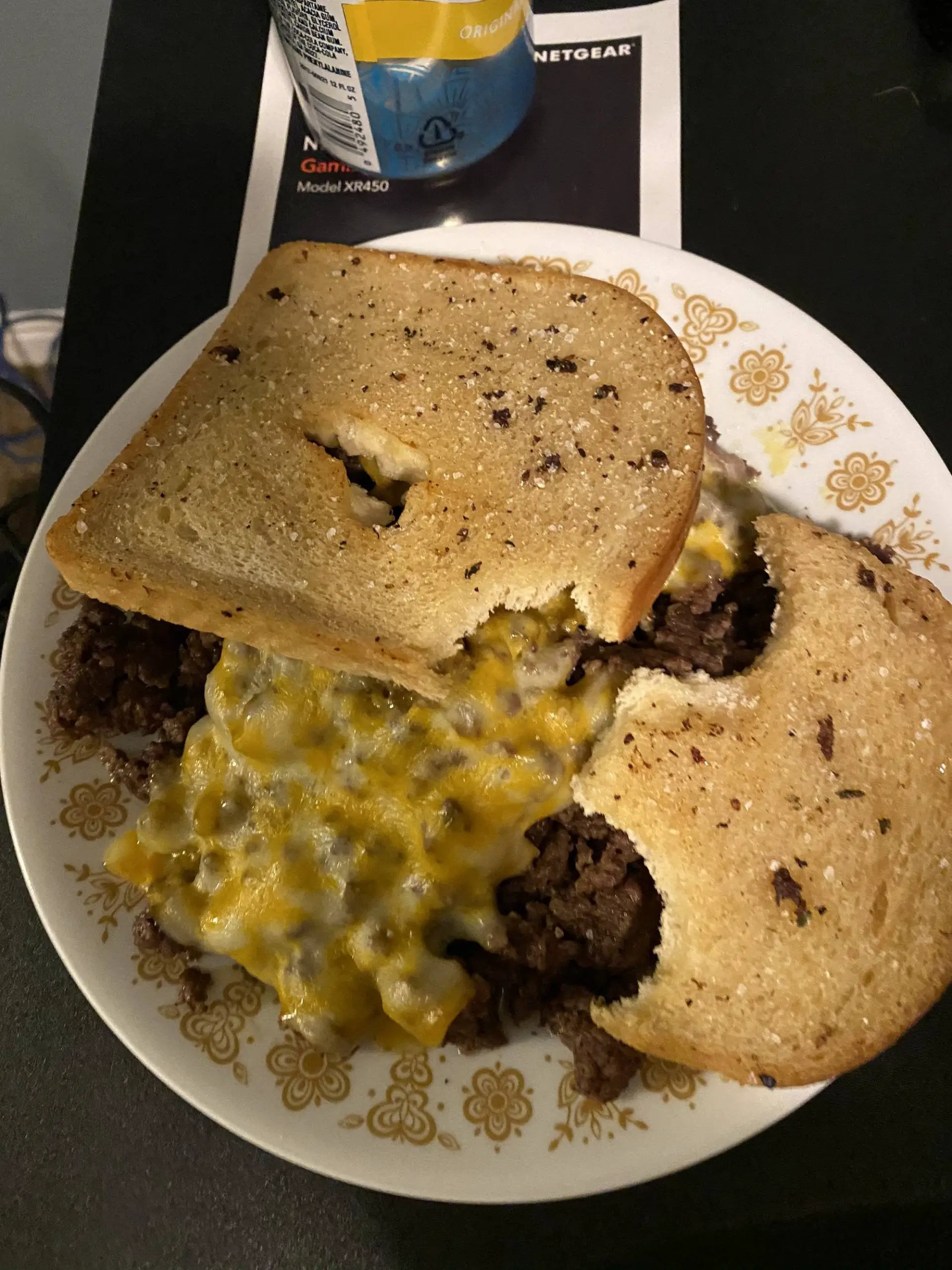 My TMAD dinner of 80/20 Beef, Colby Jack Cheese, and Frank ...