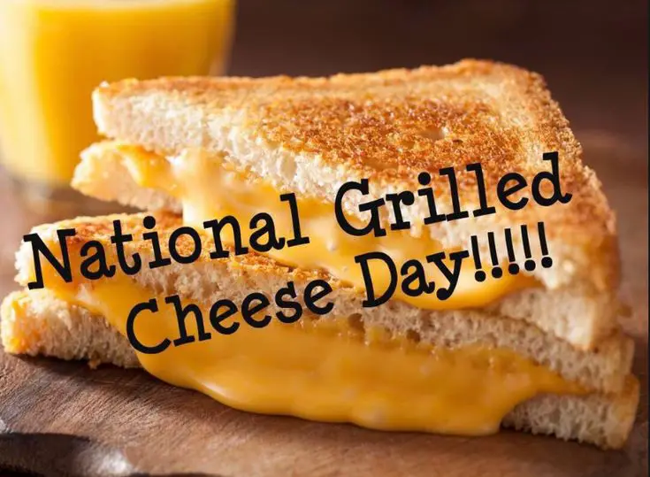 National Grilled Cheese day! :