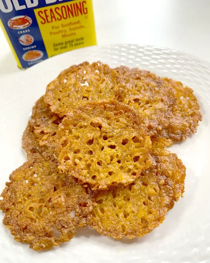 Old Bay Cheese Crisps
