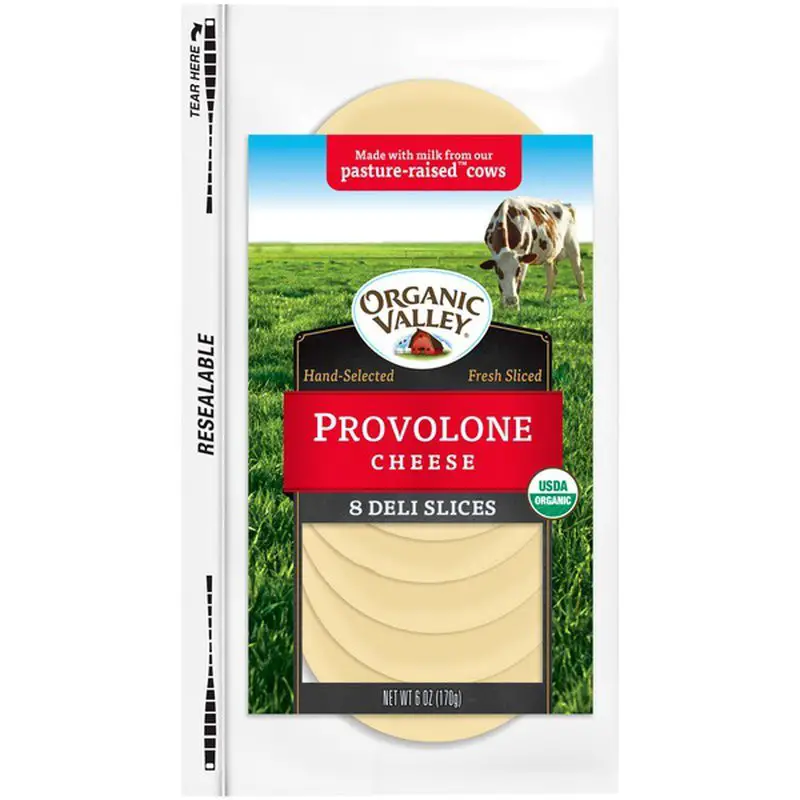 Organic Valley Organic Provolone Cheese Slices (6 oz) from ...