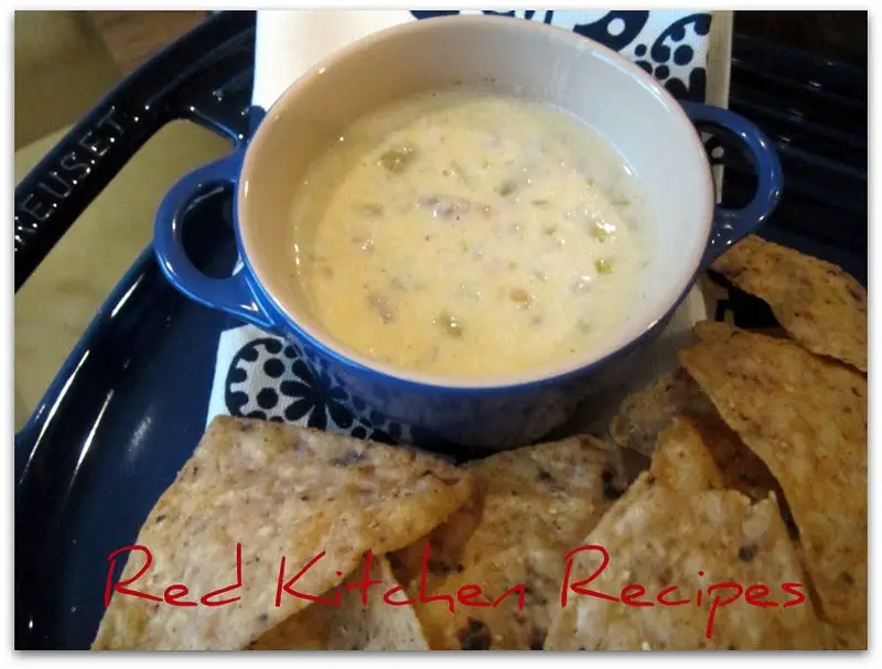 Red Kitchen Recipes: White Cheese Dip