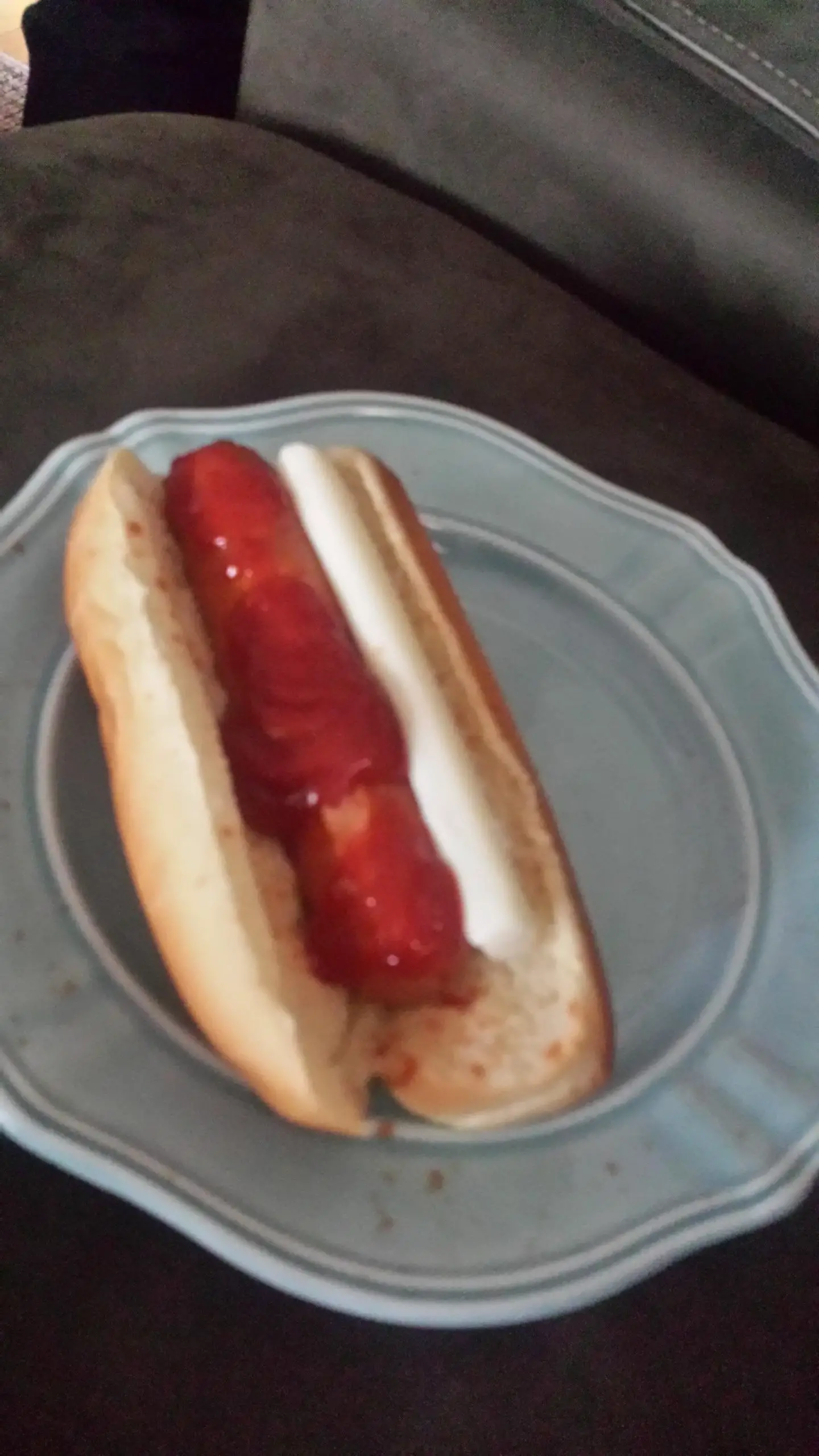 Roomate made a cheese dog with string cheese : shittyfoodporn
