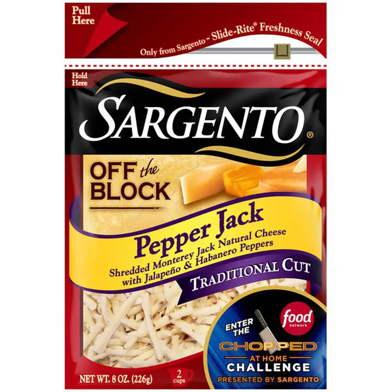 Sargento Pepper Jack Traditional Cut Shredded Cheese (8 oz)