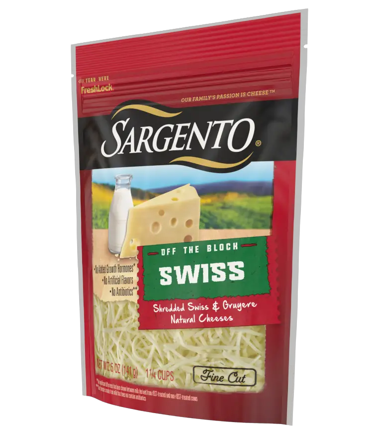 Sargento® Shredded Swiss Natural Cheese, 5 oz.