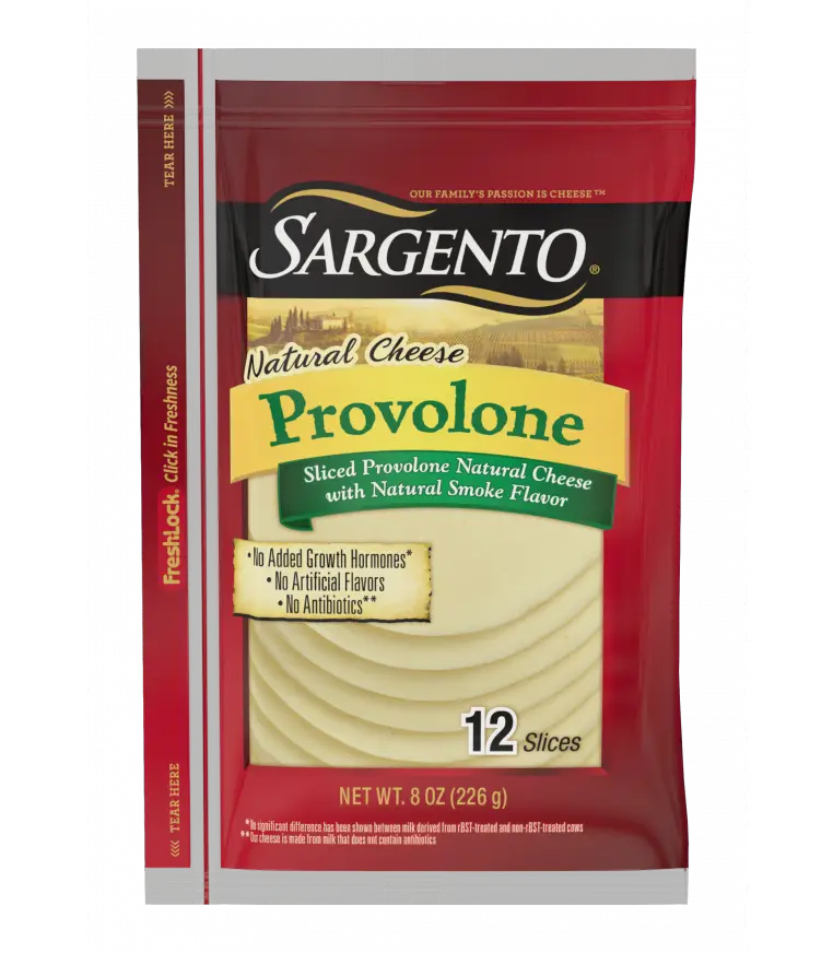 Sargento® Sliced Provolone Natural Cheese with Natural ...