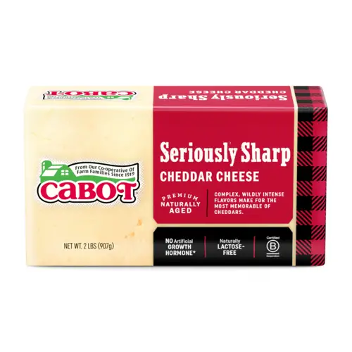 Seriously Sharp Cheddar Cheese