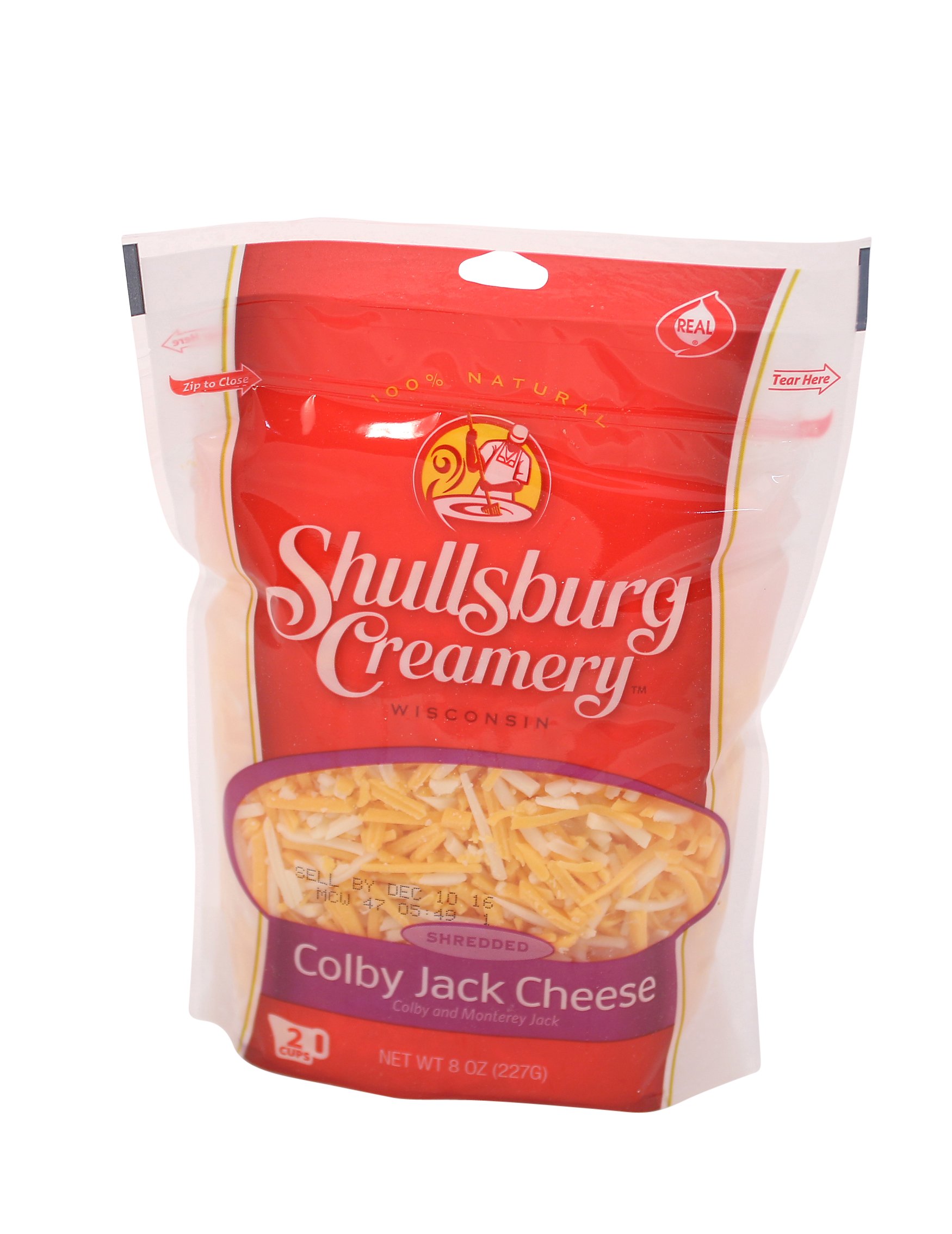 Shullsburg Creamery Shredded Colby Jack Cheese, 8 Oz ...