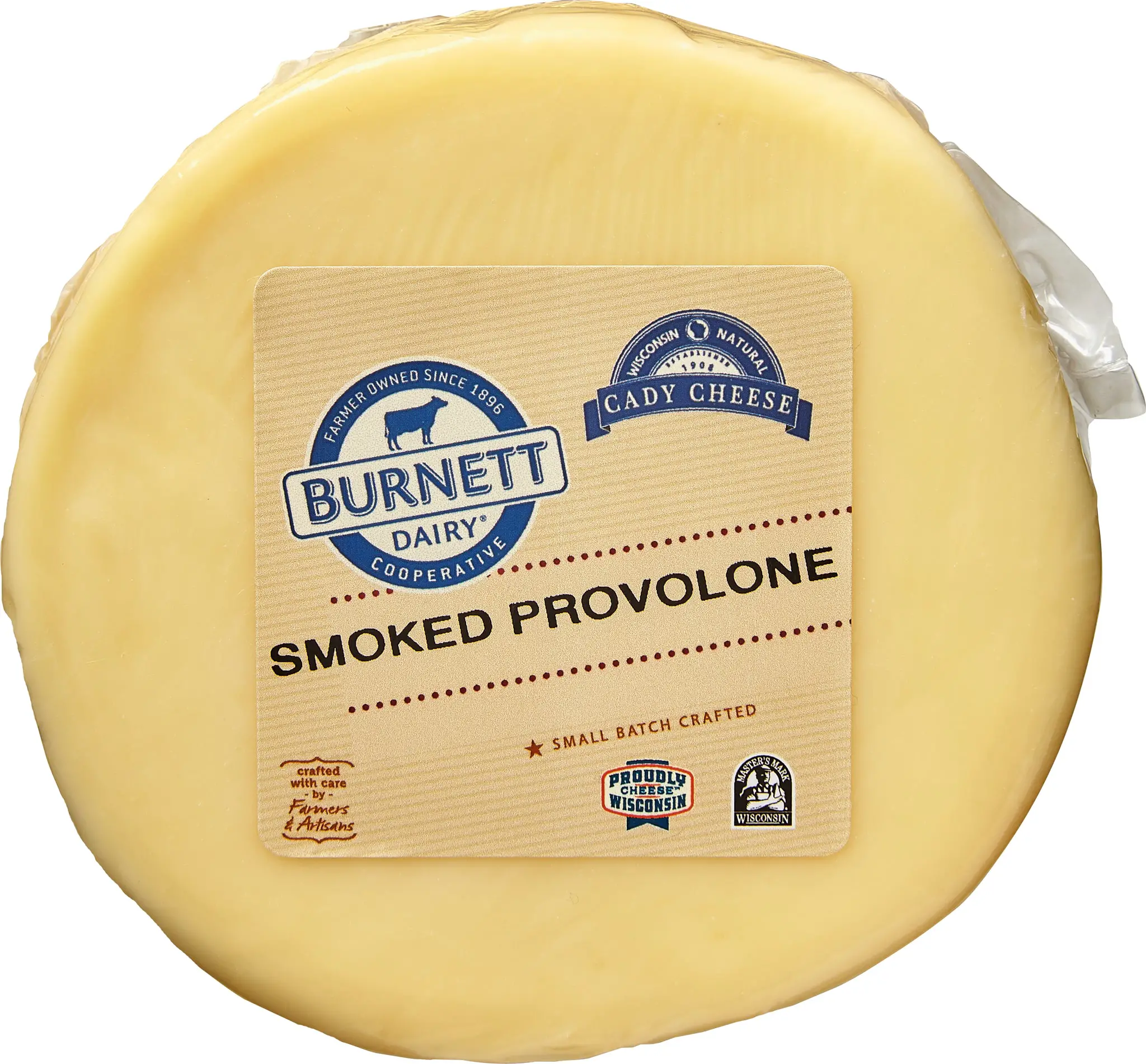 Smoked Provolone  Burnett Dairy and Cady Cheese
