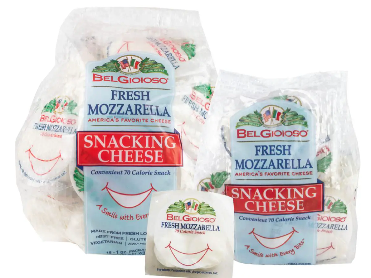Snacking Cheese, Fresh Mozzarella Nutrition Facts