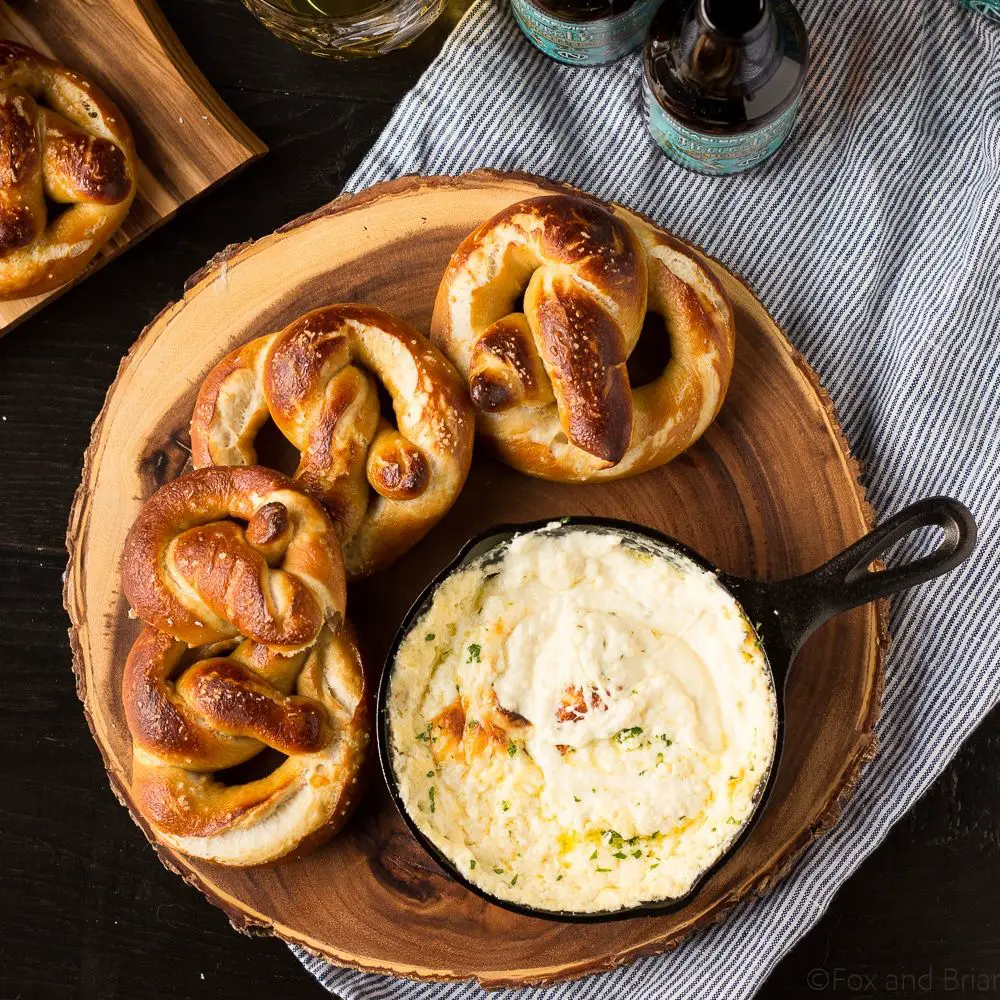 Soft Beer Pretzels with Beer Cheese Dip in 2020