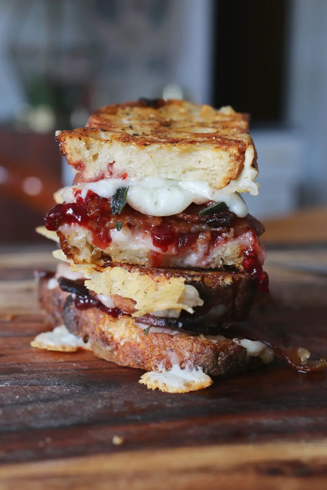 Sour Power: Goats Milk Cheddar Grilled Cheese with Sour ...