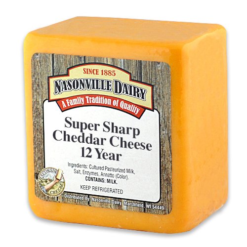 Super Sharp Cheddar Cheese Aged 12 Years