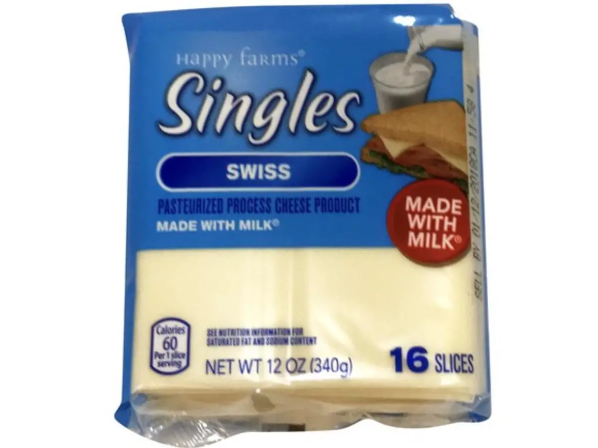 Swiss Cheese Singles Nutrition Facts
