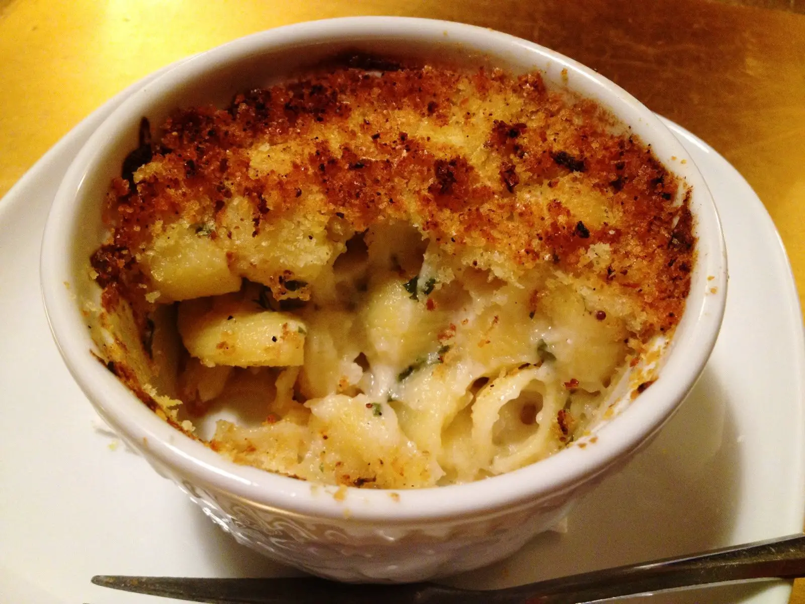 The Sensitive Epicure: Individual Goat Cheese Mac &  Cheese ...