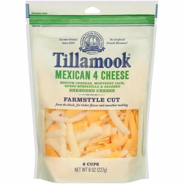 Tillamook Shredded Cheese Mexican 4 Cheese From Kroger in ...