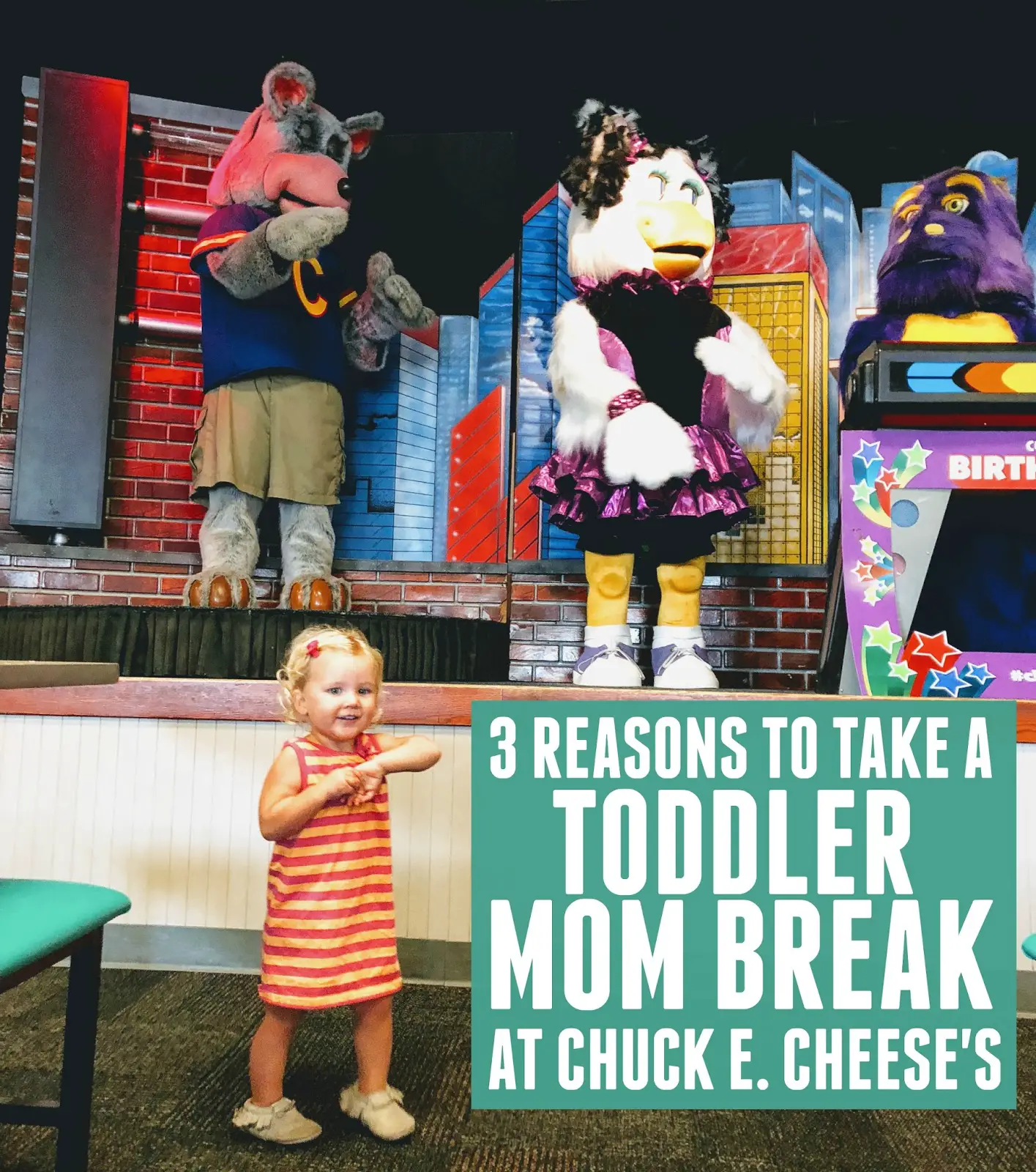 Toddler Approved!: 3 Reasons Chuck E. Cheese