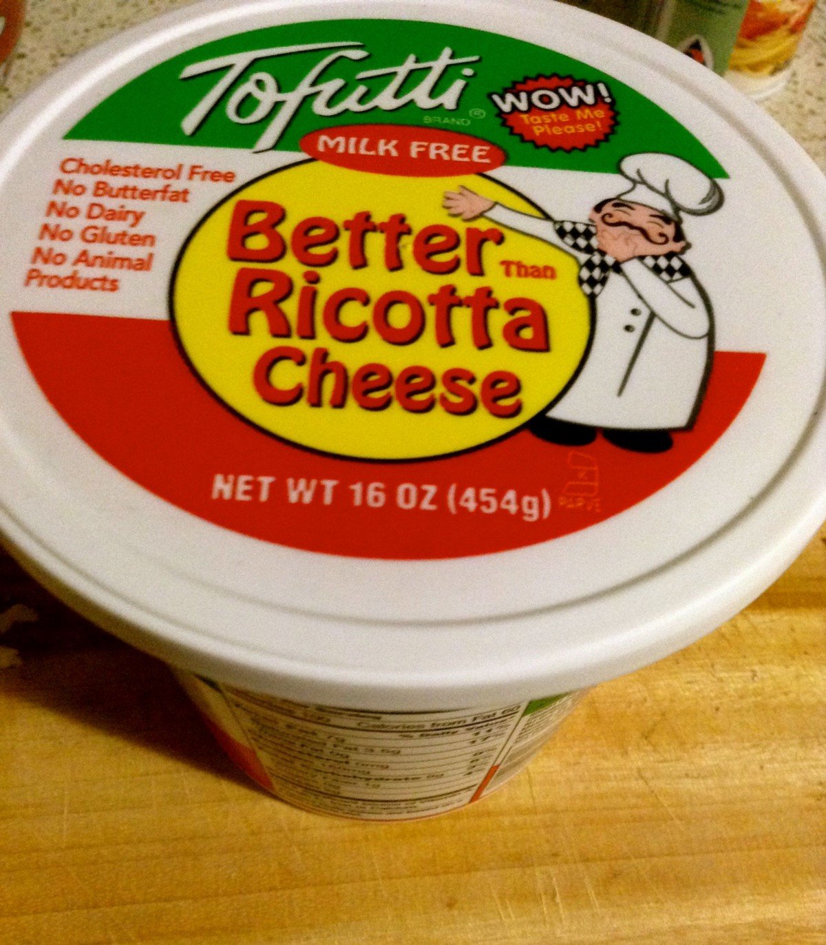 Toffuti Better Than Ricotta Cheese  Vegan cheese ...