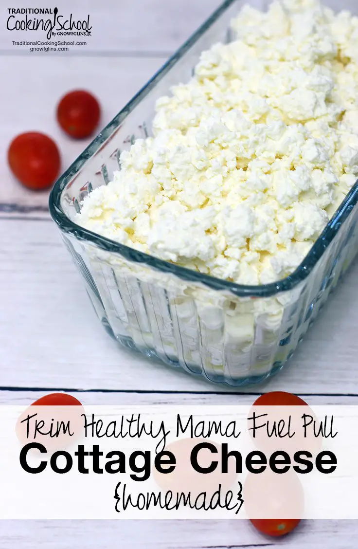 Trim Healthy Mama Fuel Pull Cottage Cheese {homemade!}