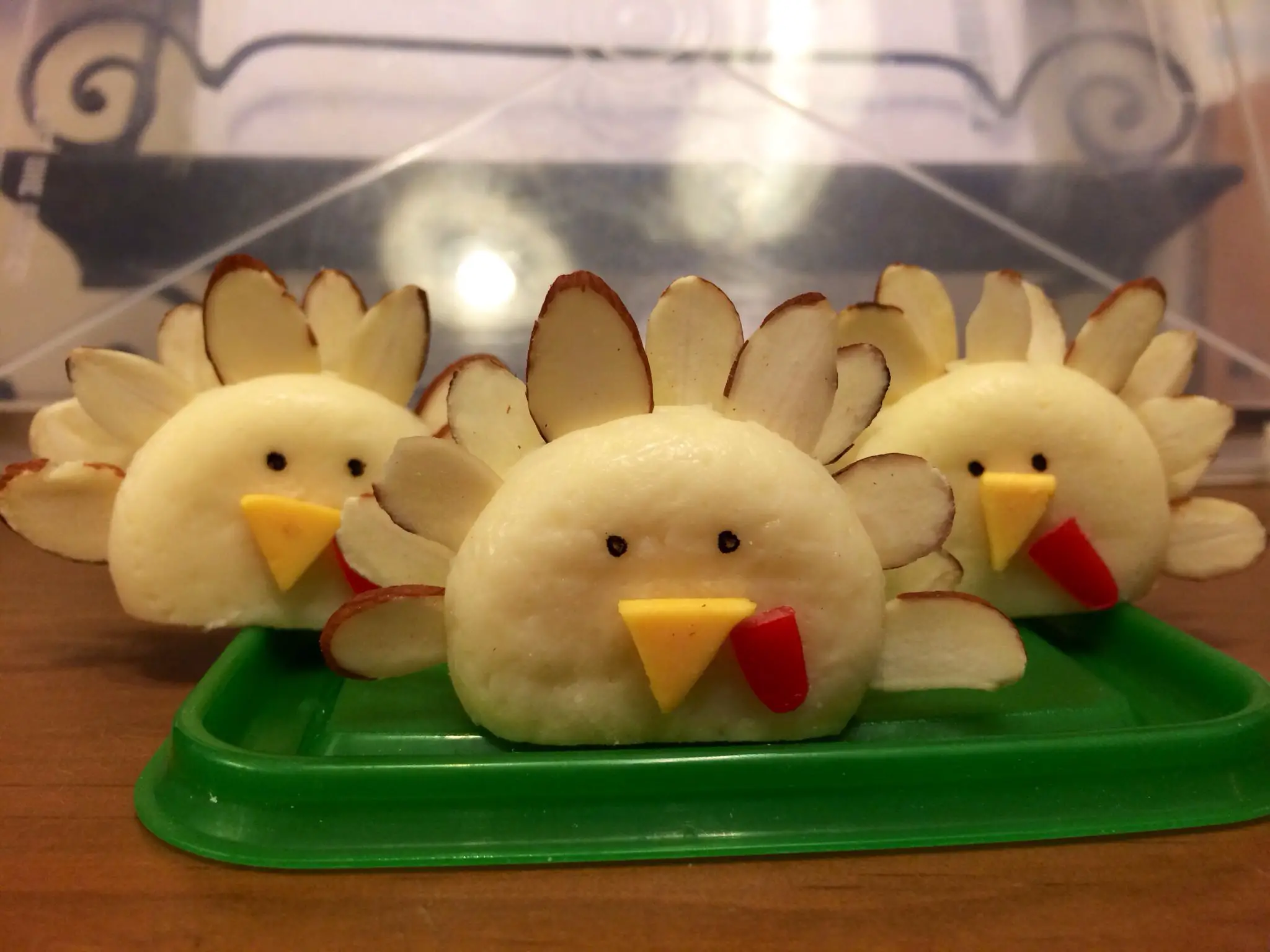 Turkey cheese snacks! Made with Babybel cheese, American ...
