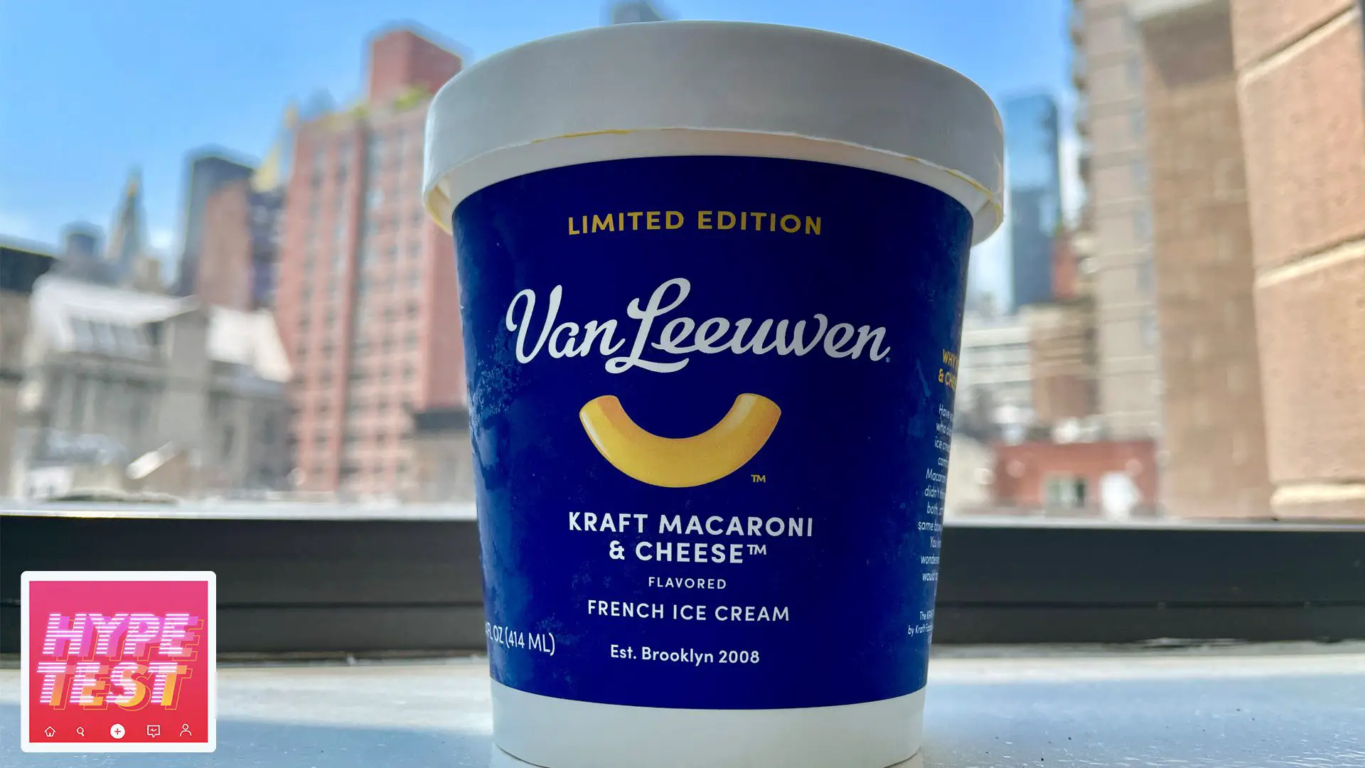 We Tried The Kraft Mac &  Cheese Ice Cream. It Did Not Go Well.