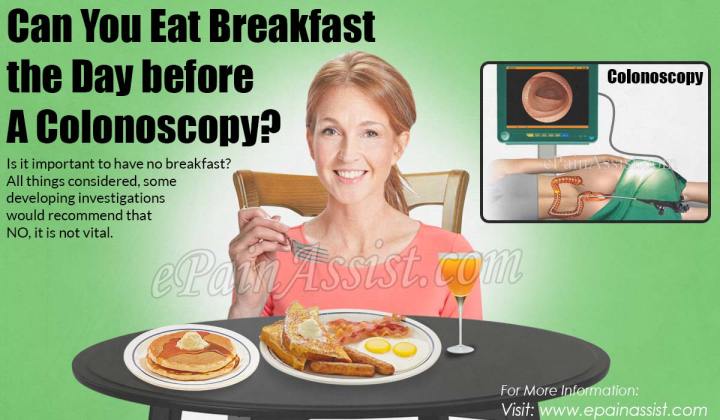 What Is A Light Breakfast For Colonoscopy