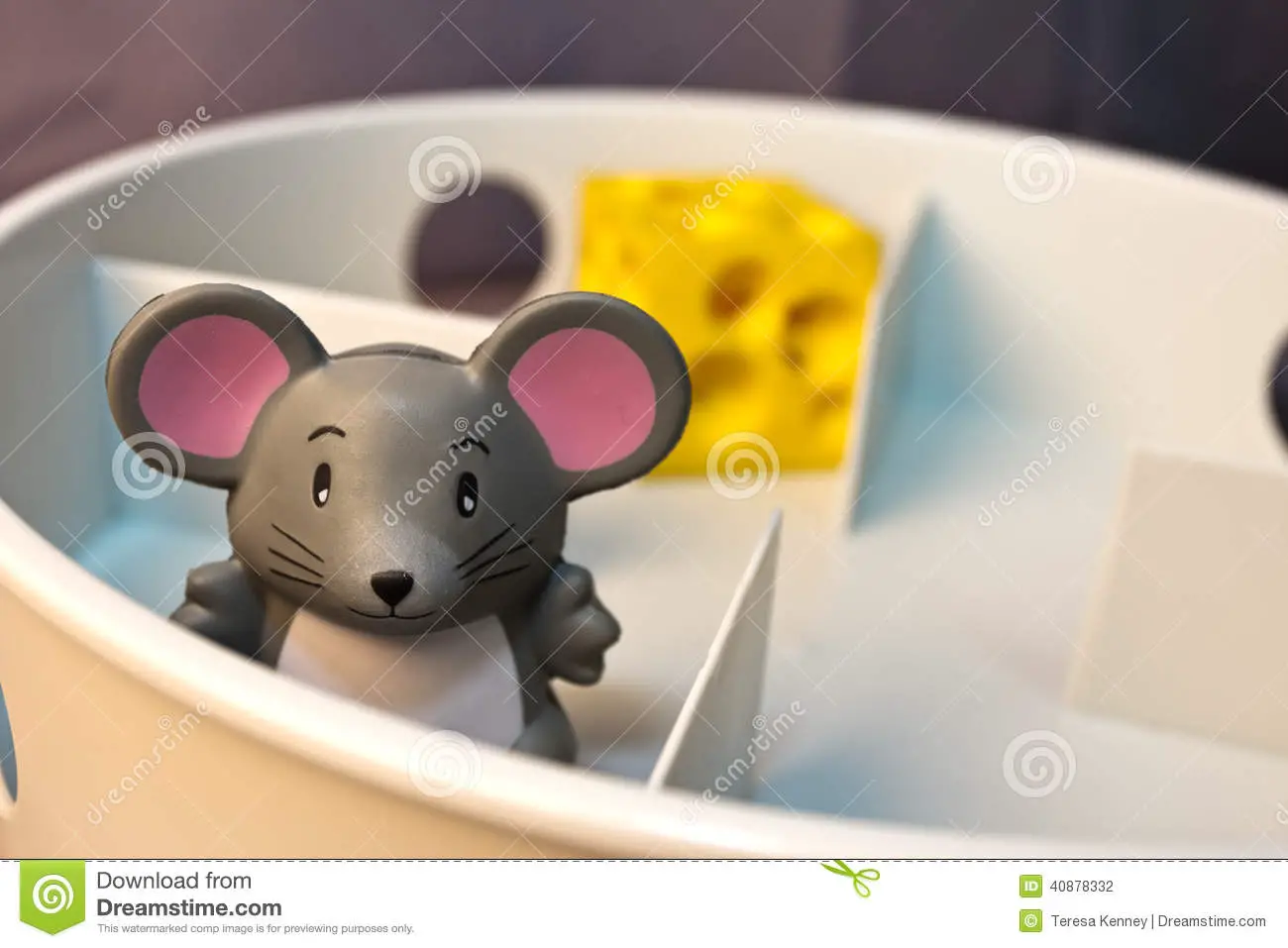 Wheres the cheese? stock photo. Image of solving, mouse